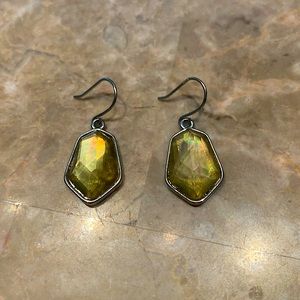 C+I Geometric Drop Earrings